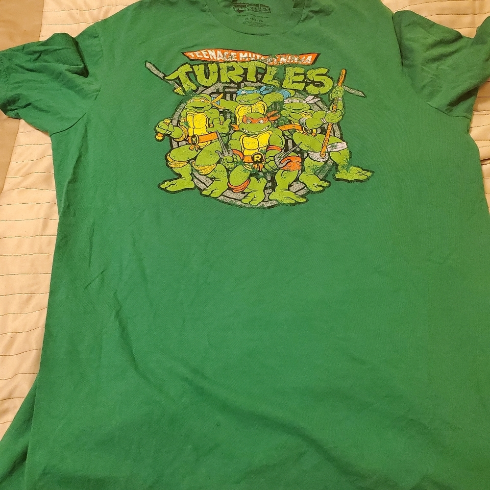 Tmnt Retro Cartoon T SHIRT